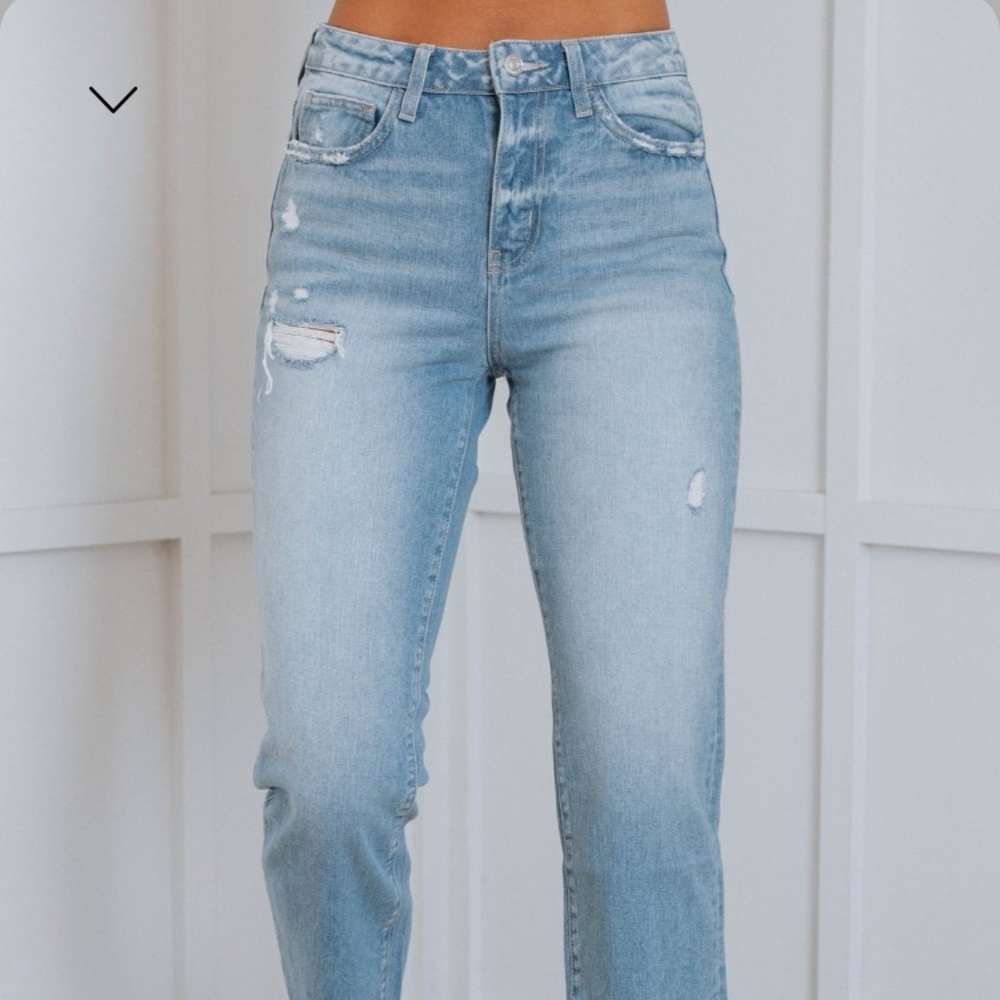 High rise jeans